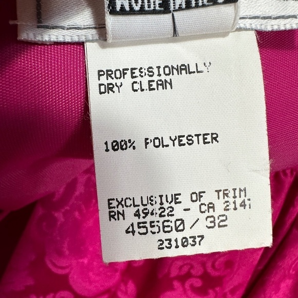 Vintage Jessica McClintock  Gunne Sax  Magenta Pink Girls Dress Size 12 New - Picture 12 of 12
